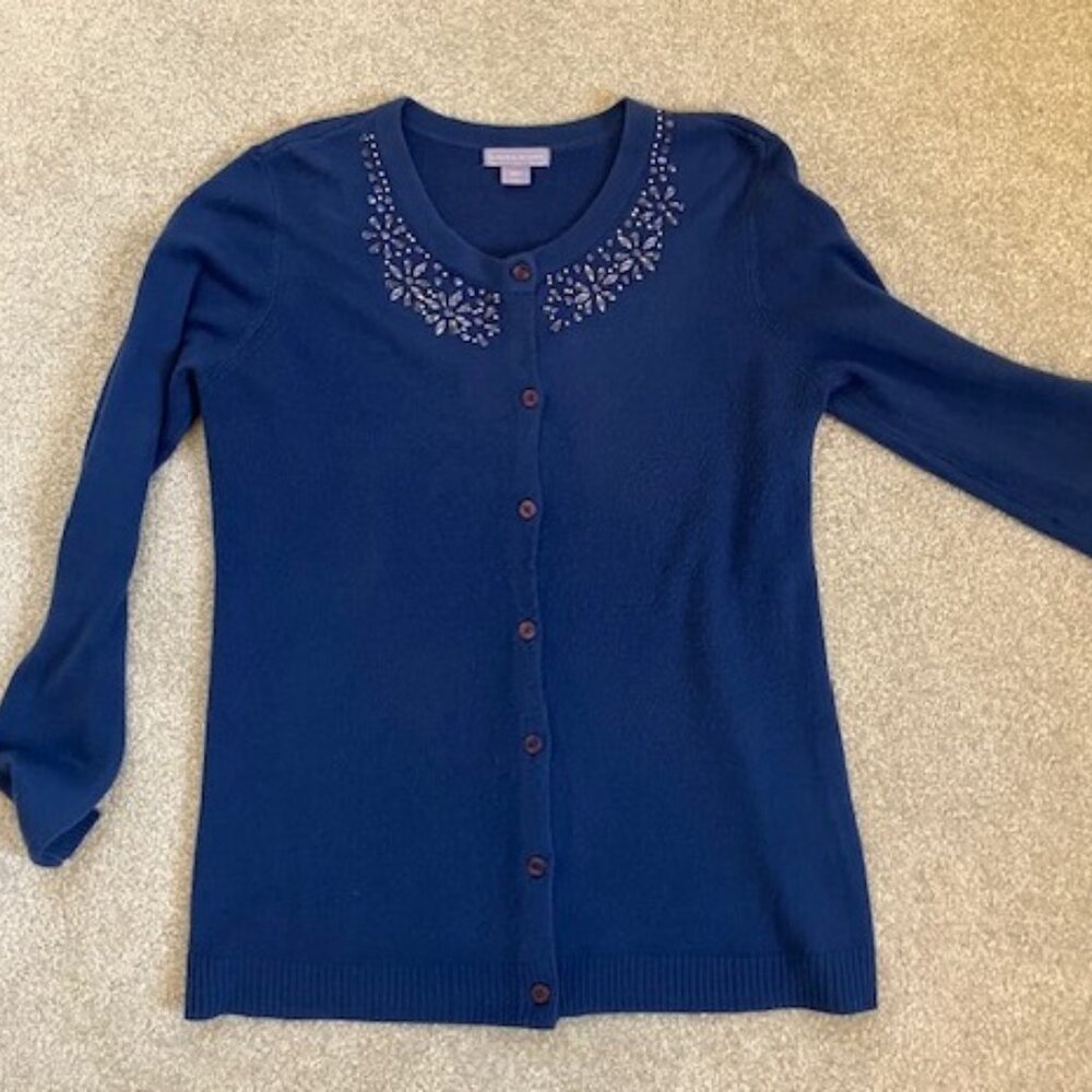 Ladies blue sweater